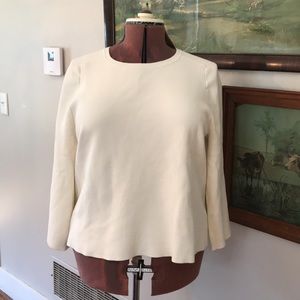 Ann Taylor Winter White Sweater